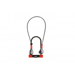 Antivol U vélo combinaison avec câble avec support clip - Zefal K