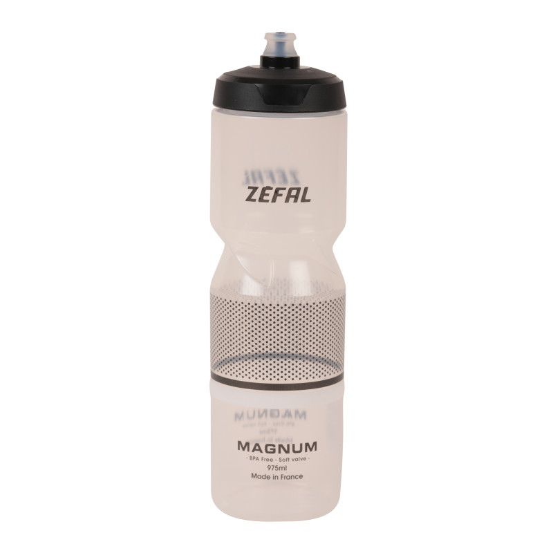 Zefal Magnum Grip Polypropylene Clear/Black 33oz