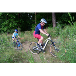 Fahrradschleppseil zum Ziehen von Kinderfahrrädern schwarz - Velofact